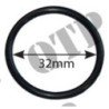 Joint torique de pompe hydraulique (Pack de 2)