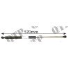 Vérin à gaz 570mm 180N Fenêtre arrière