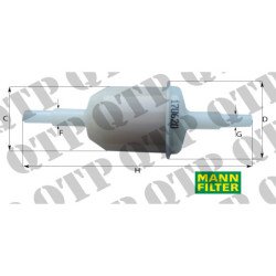 In line Fuel Filter