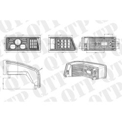 LED Headlamp Pair (Left & Right)