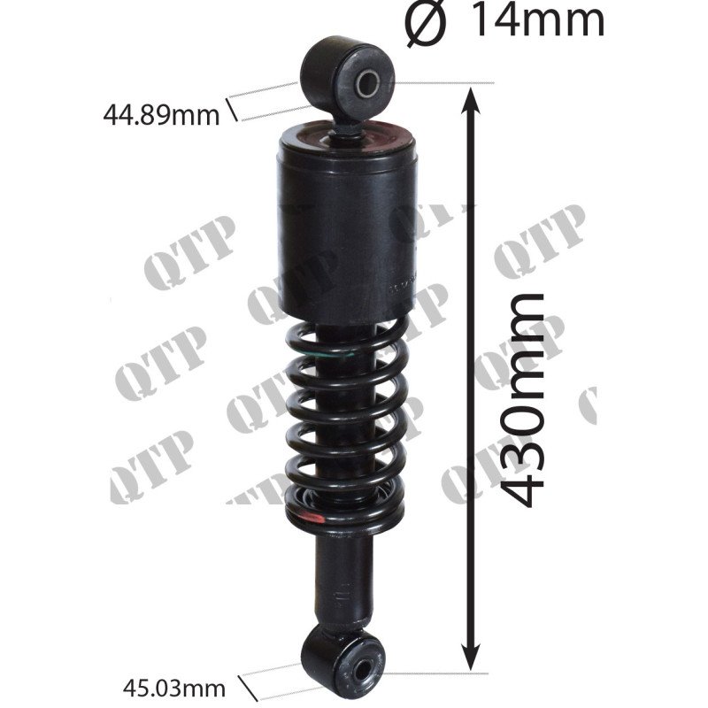 Amortisseur de suspension de cabine